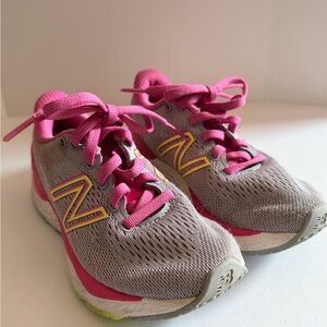 New Balance Kids' Sneakers in Pink and Gray